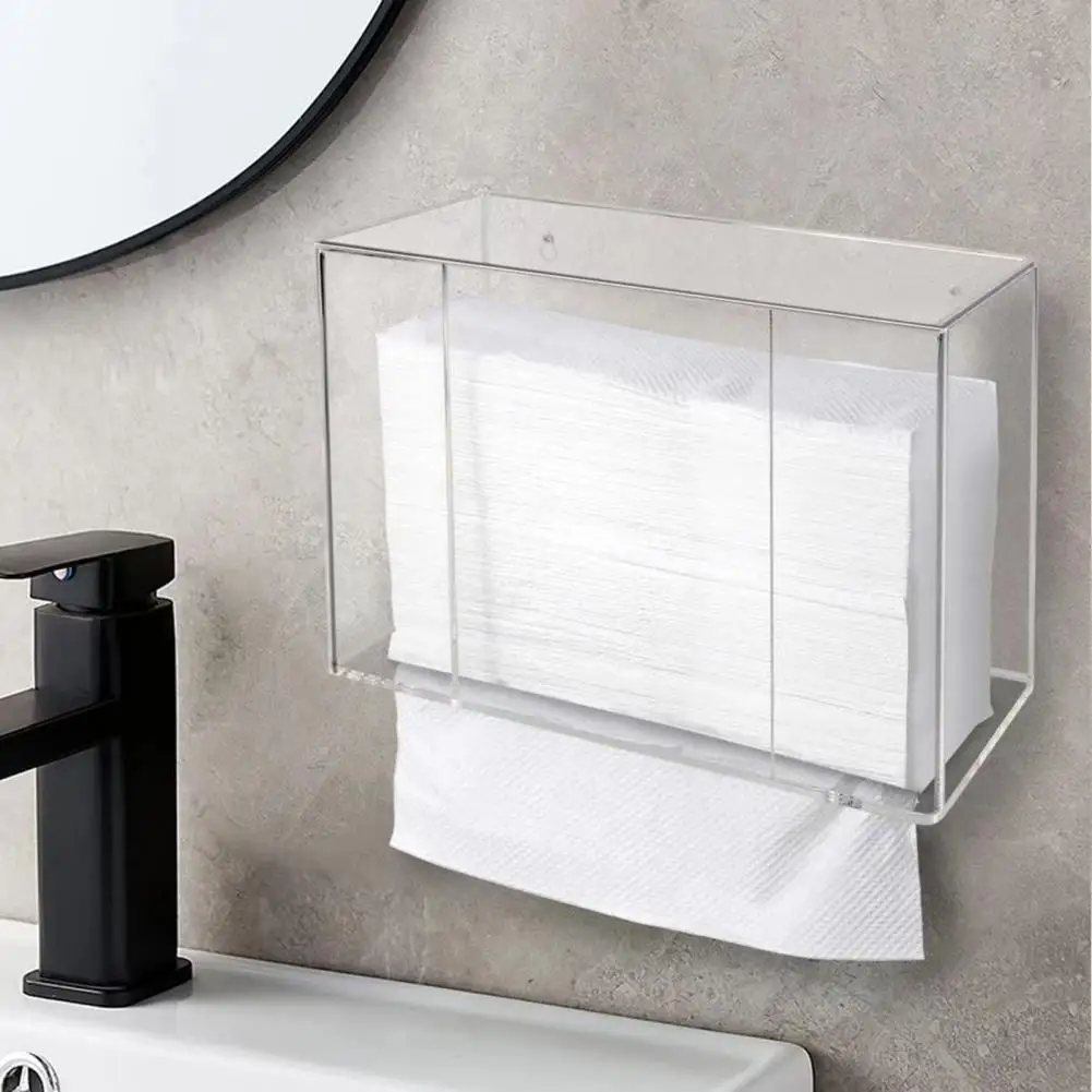 Kitchen Tissue Box Clear Wide Mouth Thick Waterproof Tissue Organizer Case Household Stuffs
Kitchen Tissue Box Clear Wide Mouth Thick Waterproof Tissue Organizer Case Household Stuffs
