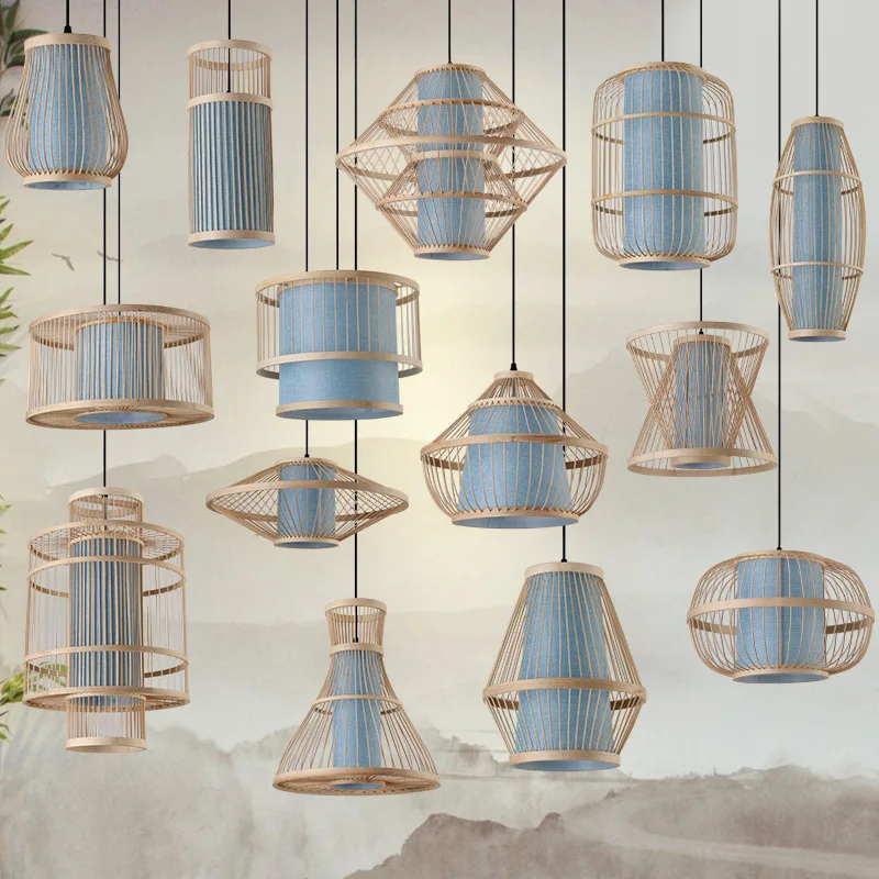 Chinese Bamboo Weaving Bamboo Chandelier Zen Tea Room Hot Pot Restaurant Light Hotel Hotel Balcony Japanese Retro Lantern Lights
Chinese Bamboo Weaving Bamboo Chandelier Zen Tea Room Hot Pot Restaurant Light Hotel Hotel Balcony Japanese Retro Lantern Lights