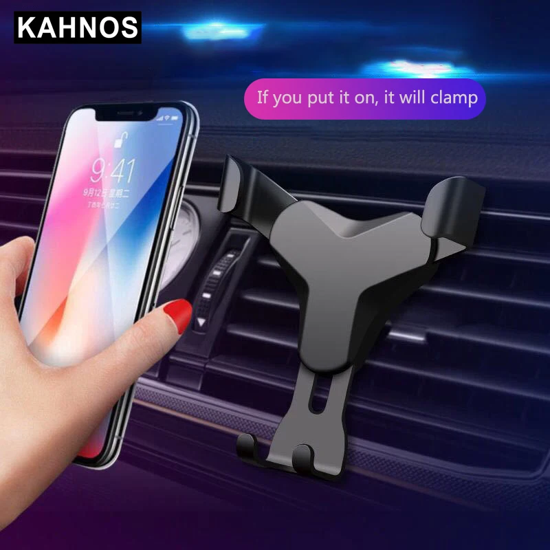 Car Mobile Support Black Car Phone Holder Gravity Phone Holder Air Vent Cellphone Bracket Car Accessories Interior
Car Mobile Support Black Car Phone Holder Gravity Phone Holder Air Vent Cellphone Bracket Car Accessories Interior