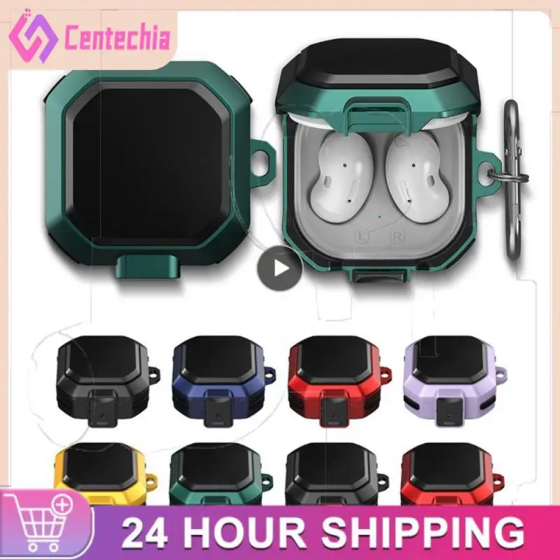 Switch Buckle Case Protector For Samsung Galaxy Buds Live/ /2 Safety Locking Armor Cover Headset Accessories With Carabiner
Switch Buckle Case Protector For Samsung Galaxy Buds Live/ /2 Safety Locking Armor Cover Headset Accessories With Carabiner