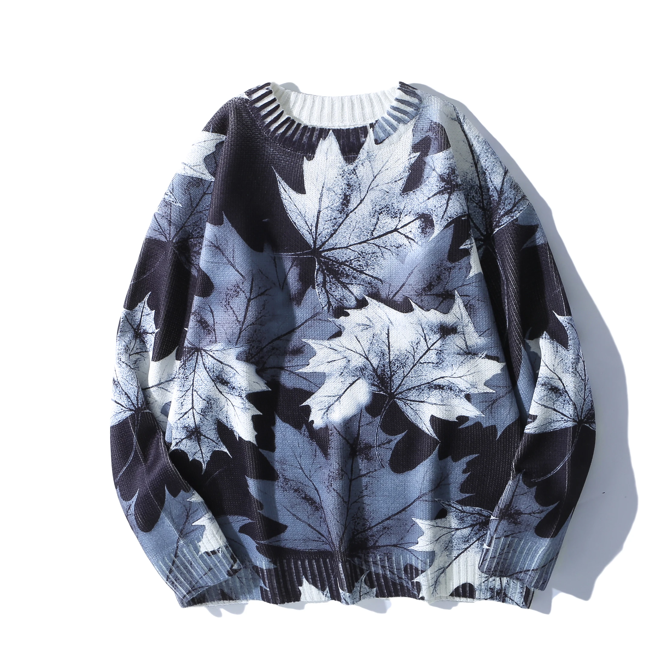 Young Large-size Knit Ink-and-wash Print Sweater Men Autumn Winter New Fashion Loose Thick Round Neck Pullover Sweater Lovers
Young Large-size Knit Ink-and-wash Print Sweater Men Autumn Winter New Fashion Loose Thick Round Neck Pullover Sweater Lovers