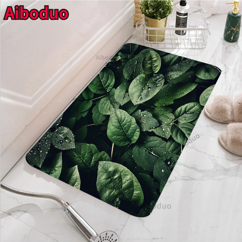 Nature green leaves mat living room room entry door bathroom non-slip absorbent carpet simple non-slip absorbent small fresh mat
Nature green leaves mat living room room entry door bathroom non-slip absorbent carpet simple non-slip absorbent small fresh mat