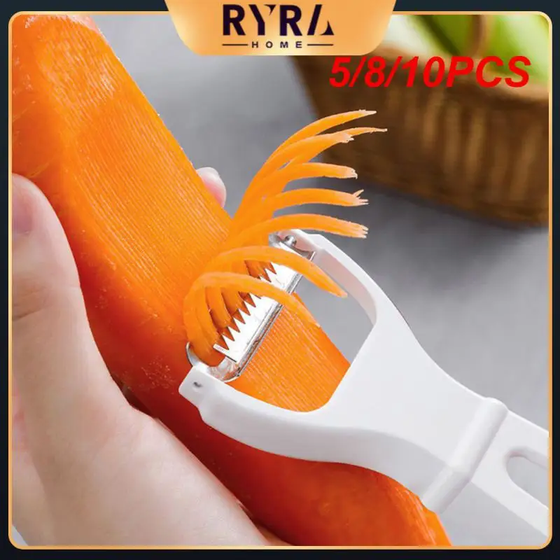 5/8/10PCS Potato Slicer Shredder Sharp Blade 2023 Julienne Peeler Thickness Uniform Labor-saving Fruit And Vegetable Shredder
5/8/10PCS Potato Slicer Shredder Sharp Blade 2023 Julienne Peeler Thickness Uniform Labor-saving Fruit And Vegetable Shredder