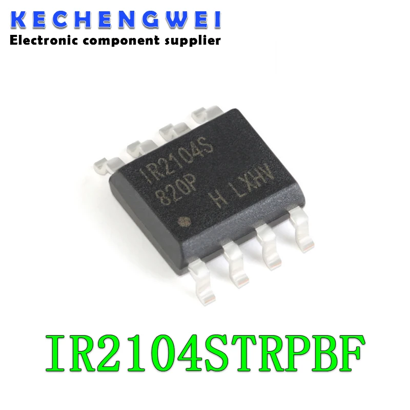 Новые и оригинальные интегральные схемы IR2104S SOP8 IR2104 SOP IR2104STRPBF SMD IR2104SPBF SOP-8, 10 шт.
Новые и оригинальные интегральные схемы IR2104S SOP8 IR2104 SOP IR2104STRPBF SMD IR2104SPBF SOP-8, 10 шт.