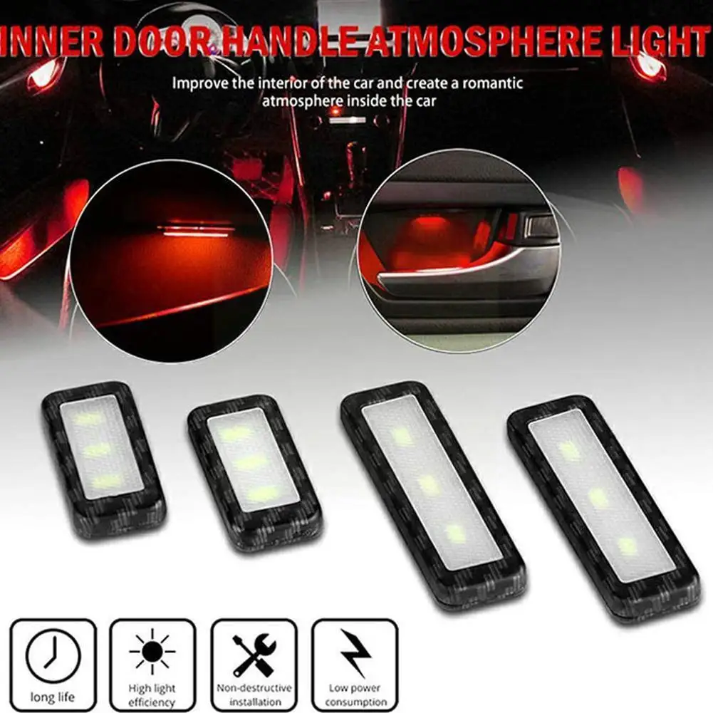Car Ambient LED Flood Light Auto Inner Door Bowl Handle Armrest Light Decorative Car Interior Lamp Atmosphere W0I3
Car Ambient LED Flood Light Auto Inner Door Bowl Handle Armrest Light Decorative Car Interior Lamp Atmosphere W0I3