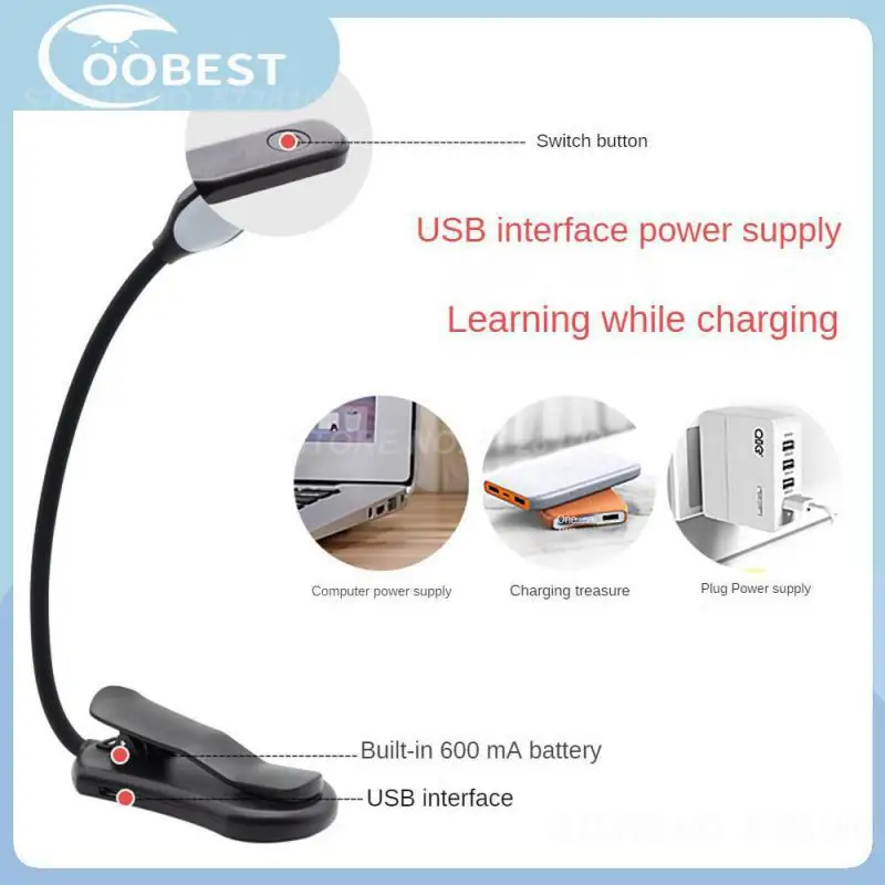 Black Led Light 30x4.3x28cm Usb Desk Lamp With Goosenecks Clip Book Light Household Tools 5w Reading Light Rechargeable Flexible
Black Led Light 30x4.3x28cm Usb Desk Lamp With Goosenecks Clip Book Light Household Tools 5w Reading Light Rechargeable Flexible