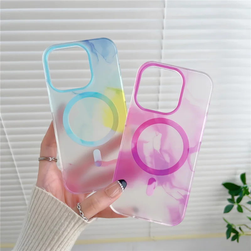 MiFuny IPhone 14 Pro Case Watercolor Painting Magnetic Magsafe Wireless Charge Phone Case for Iphone 13 12 11 Pro Max Plus Cover
MiFuny IPhone 14 Pro Case Watercolor Painting Magnetic Magsafe Wireless Charge Phone Case for Iphone 13 12 11 Pro Max Plus Cover