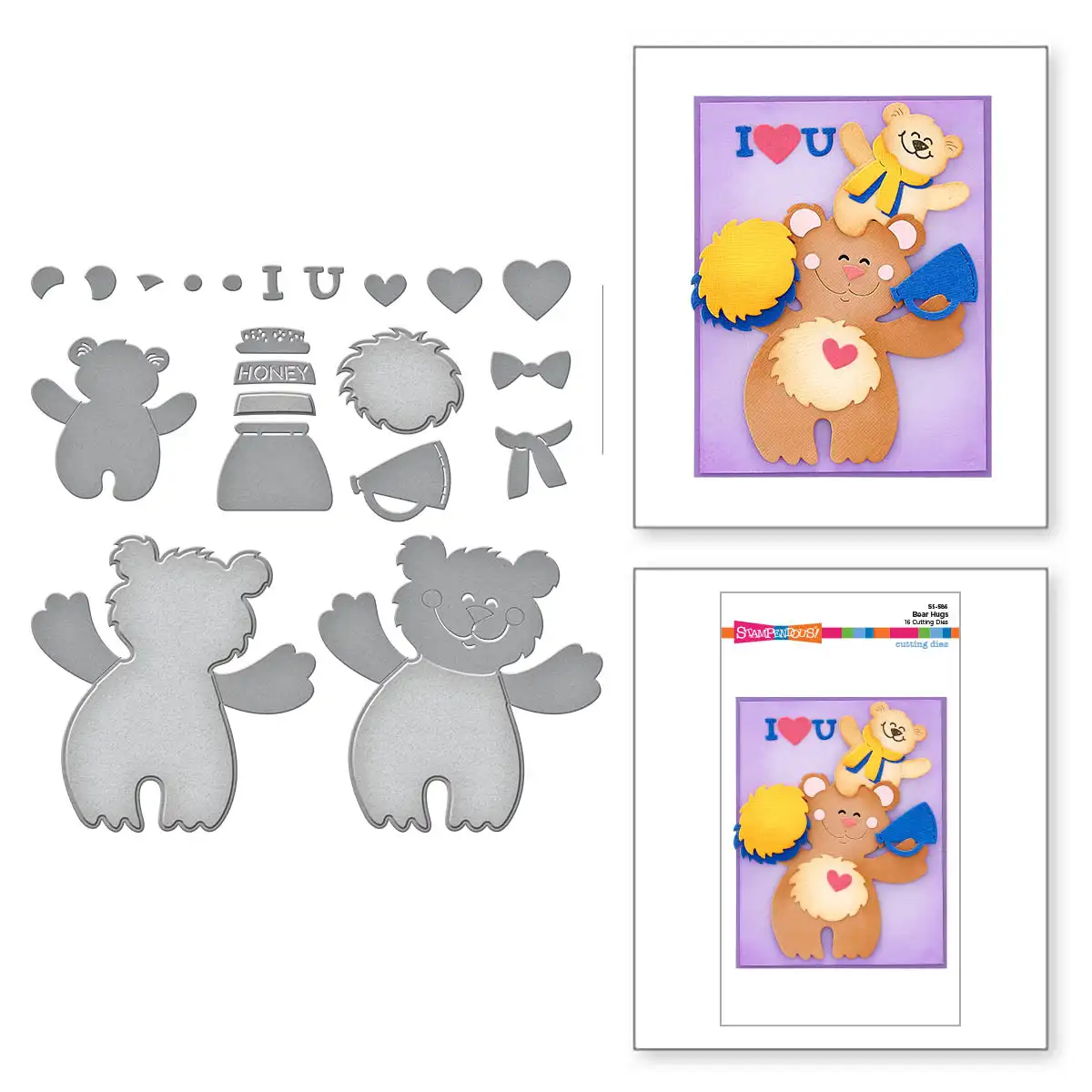 2023 New Arrivals Bear Hugs Etched Metal Cutting Dies For Decorating Scrapbook Diy Paper Card Album Mould Embossing Craft
2023 New Arrivals Bear Hugs Etched Metal Cutting Dies For Decorating Scrapbook Diy Paper Card Album Mould Embossing Craft
