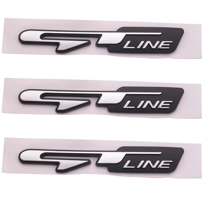 3X Cool 3D Car Style Sticker Gt Line Letters Sticker for Kia Rear Trunk Fender Car Doors Stickers Gt Line
3X Cool 3D Car Style Sticker Gt Line Letters Sticker for Kia Rear Trunk Fender Car Doors Stickers Gt Line