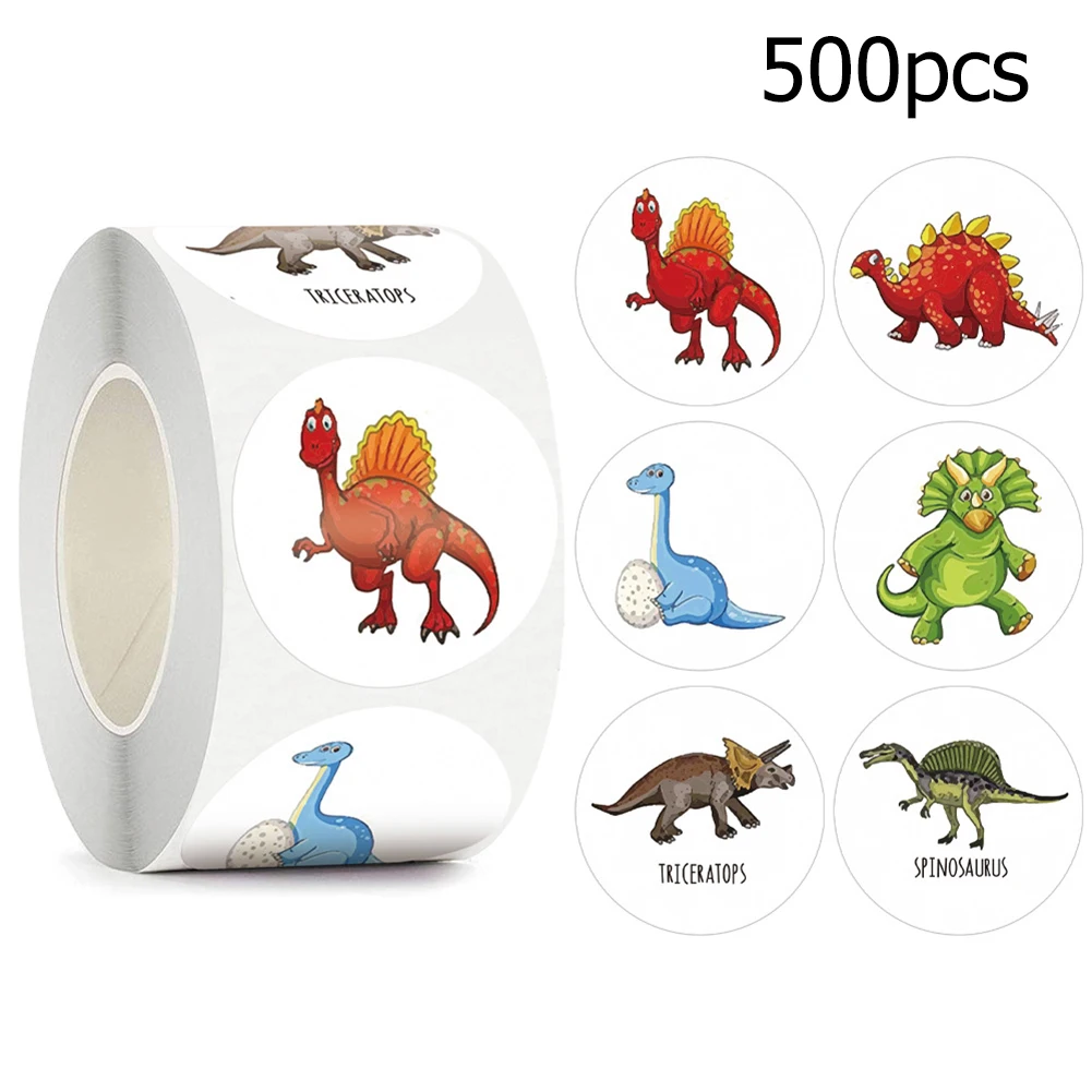 500PCS Children's Cartoon Stickers Little Dinosaur Pattern Kids Stationery Supplies School Teacher Supplies Reward Stickers
500PCS Children's Cartoon Stickers Little Dinosaur Pattern Kids Stationery Supplies School Teacher Supplies Reward Stickers