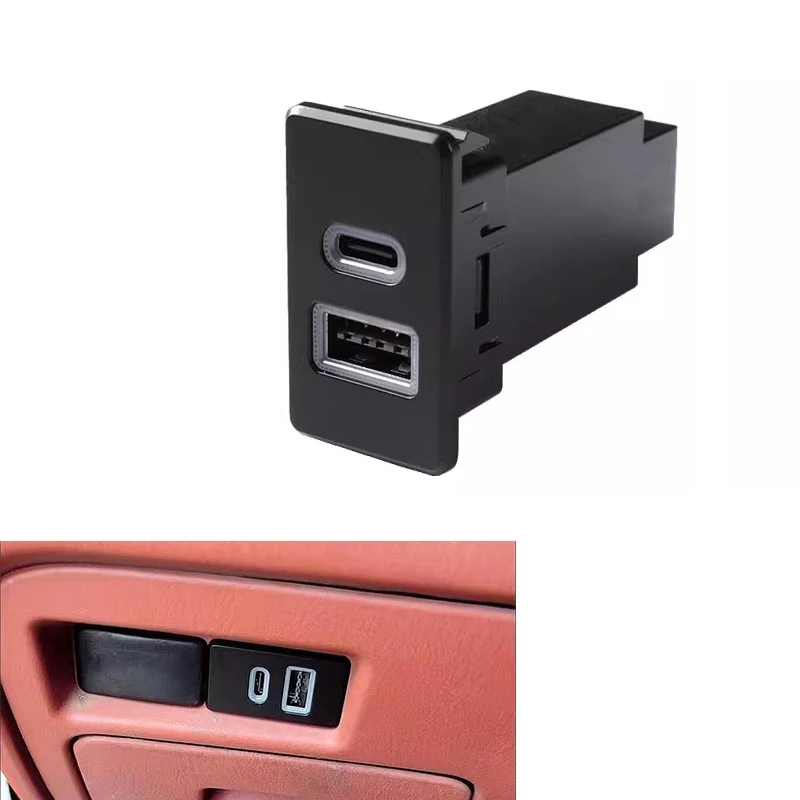 Car charger USB Charging Outlet Power Adapter QC3.0 PD type with wiring harness suitable for Nissan Palatine
Car charger USB Charging Outlet Power Adapter QC3.0 PD type with wiring harness suitable for Nissan Palatine