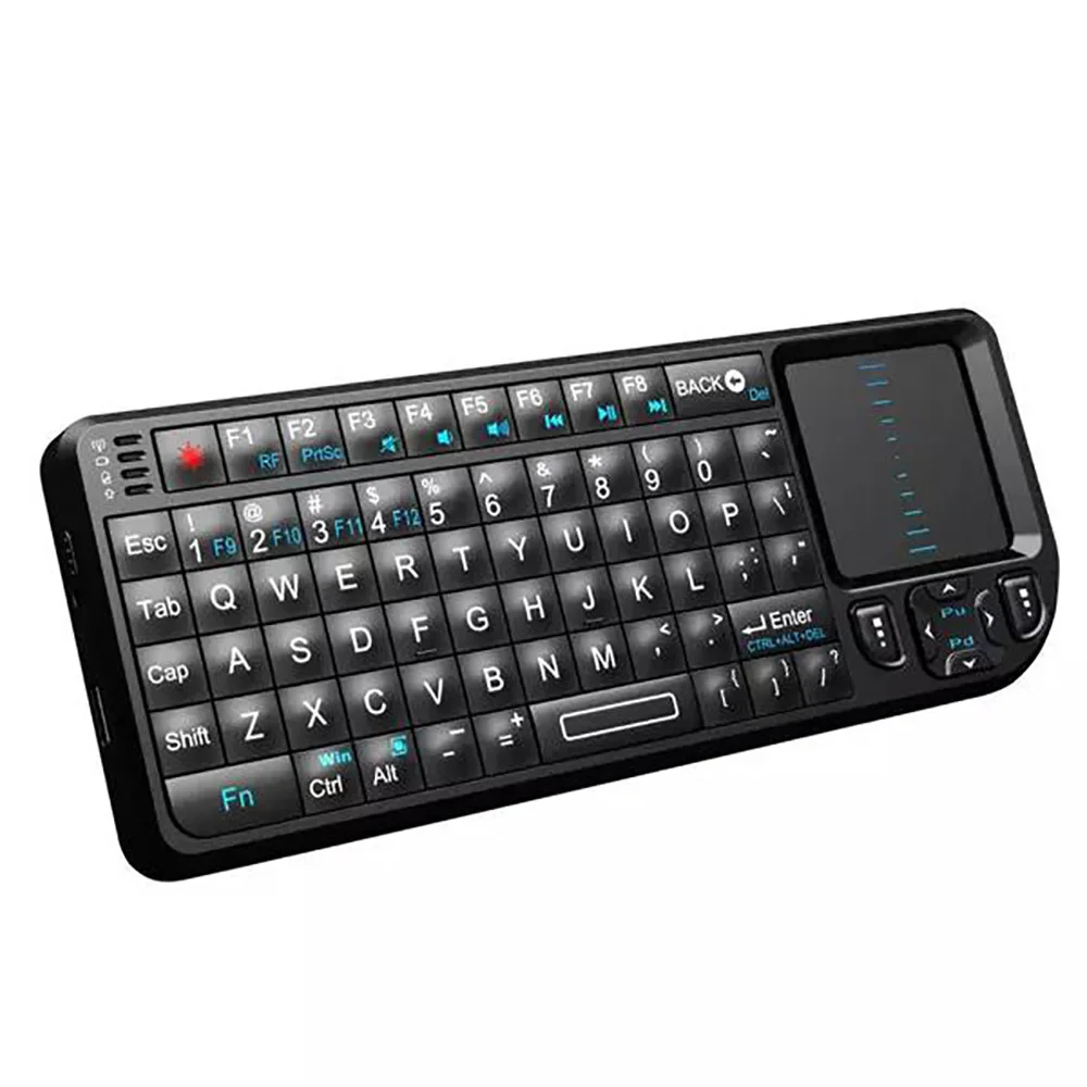 Rii K01V3 Mini Keyboard,Backlit 2.4GHz RF Wireless Keyboard with IR Learning For Android TV Box, Mac, Laptop, Windows, Tablet
Rii K01V3 Mini Keyboard,Backlit 2.4GHz RF Wireless Keyboard with IR Learning For Android TV Box, Mac, Laptop, Windows, Tablet