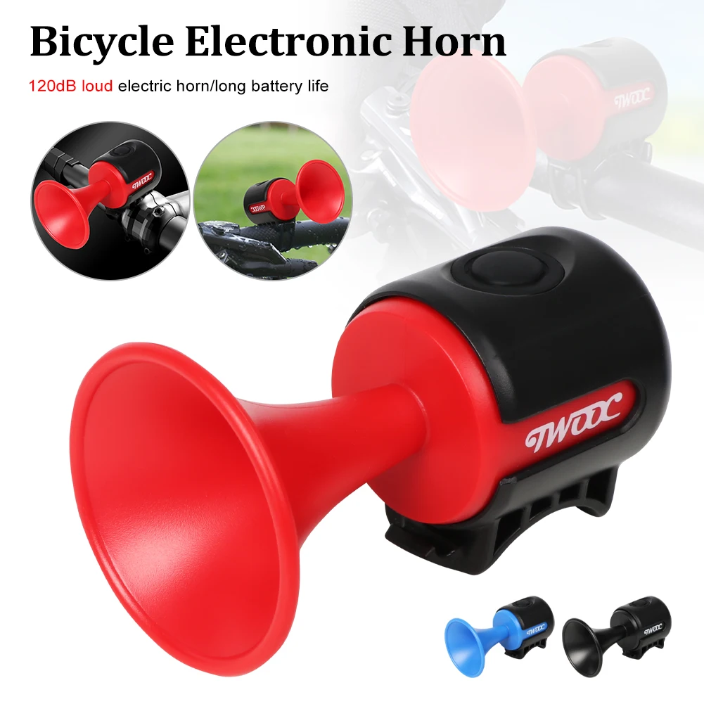 120DB Bicycle Electric Horn Handlebar Bell Bike For Electric Scooter/Road/MTB Cycling Alarm Ring Waterproof Bike Accessories
120DB Bicycle Electric Horn Handlebar Bell Bike For Electric Scooter/Road/MTB Cycling Alarm Ring Waterproof Bike Accessories