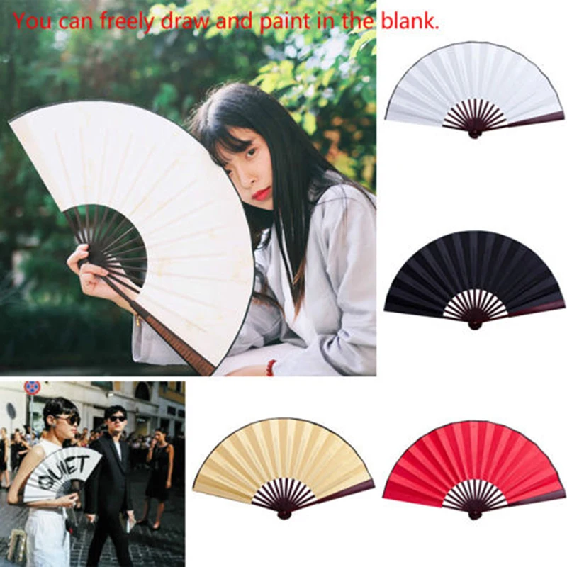 Chinese Style Hand Held Fan Blank Silk Cloth Folding Fan Party Wedding Decor
Chinese Style Hand Held Fan Blank Silk Cloth Folding Fan Party Wedding Decor
