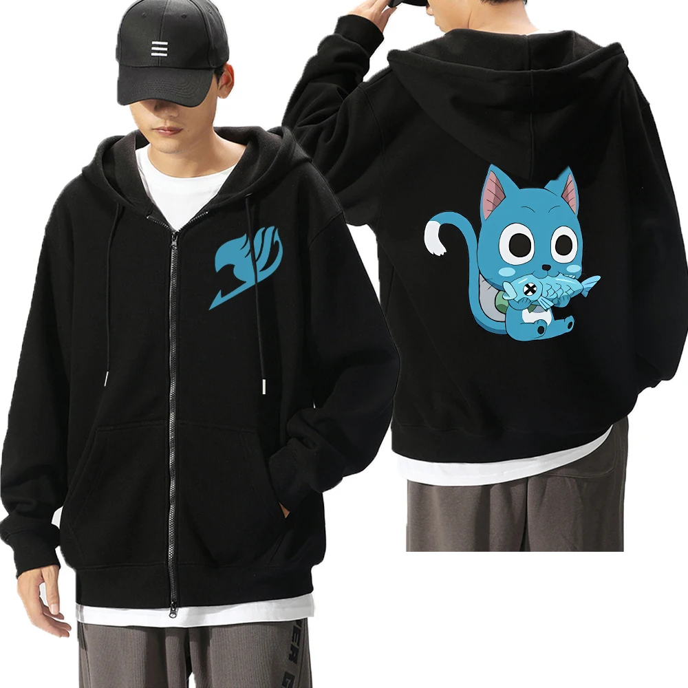 Anime Sweatshirt Fairy Tail Zip Hooded Sweatshirts Harajuku Hoodie Long Sleeve Hoodies Black Pullovers Unisex Men Women Cloth
Anime Sweatshirt Fairy Tail Zip Hooded Sweatshirts Harajuku Hoodie Long Sleeve Hoodies Black Pullovers Unisex Men Women Cloth