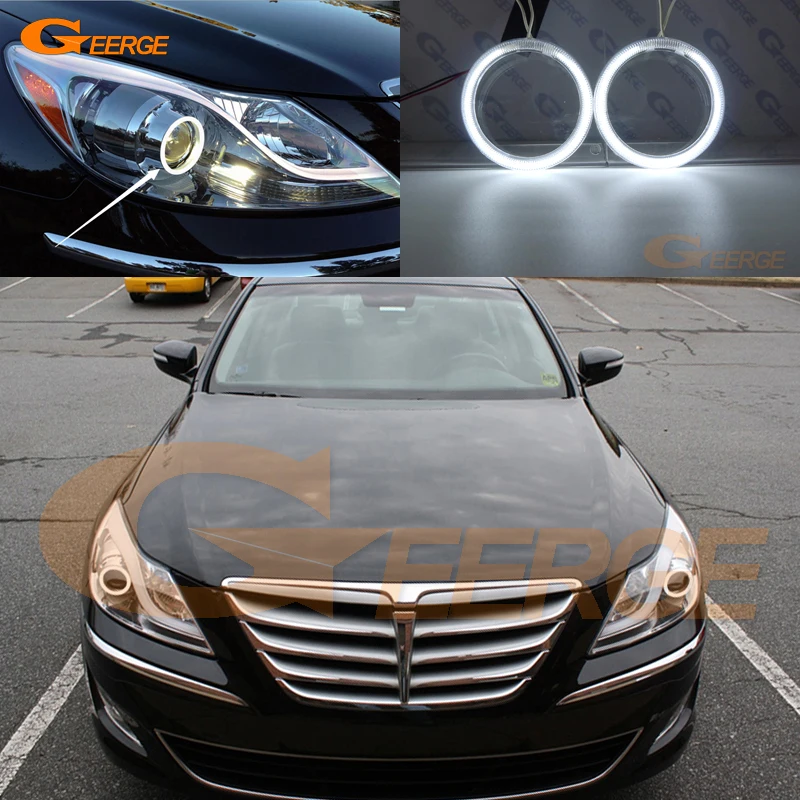 For HYUNDAI GENESIS 2012 2013 2014 Excellent Ultra bright CCFL Angel Eyes Halo Rings kit Light car Accessories
For HYUNDAI GENESIS 2012 2013 2014 Excellent Ultra bright CCFL Angel Eyes Halo Rings kit Light car Accessories