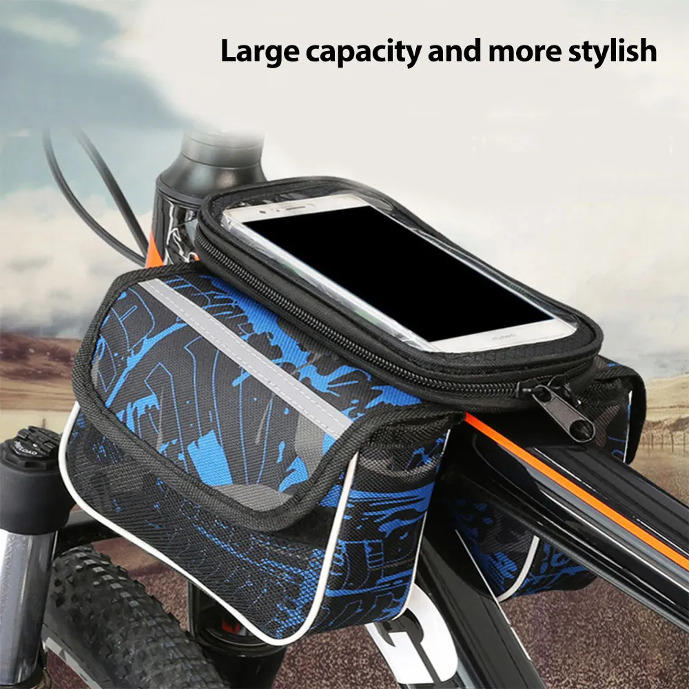 Bike Bag for Bicycle Frames Bike Phone Holder Waterproof Pannier Cycling Bag for Men Women Mobile Phone Pouch Mtb Accessories
Bike Bag for Bicycle Frames Bike Phone Holder Waterproof Pannier Cycling Bag for Men Women Mobile Phone Pouch Mtb Accessories