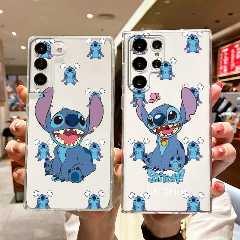 Stitch Disney Cute Cartoon Phone Case For Samsung S22 S21 S20 FE Ultra Pro Lite S10 5G S10E S9 S8 Plus S7 Transparent Cover
Stitch Disney Cute Cartoon Phone Case For Samsung S22 S21 S20 FE Ultra Pro Lite S10 5G S10E S9 S8 Plus S7 Transparent Cover