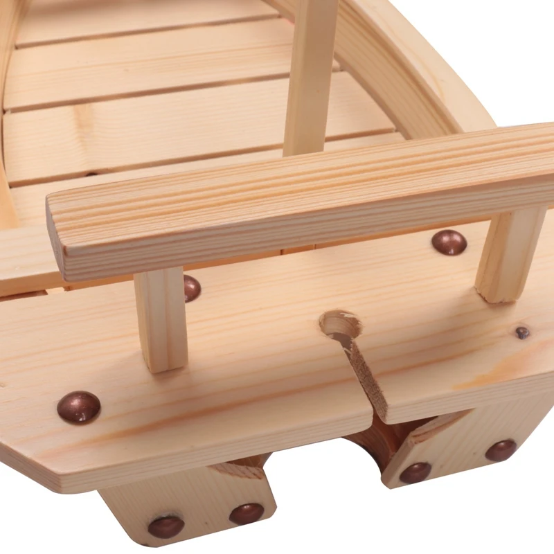 3X Wooden Sushi Tray Serving Boat Plate Large Size 50Cm For Restaurant 
3X Wooden Sushi Tray Serving Boat Plate Large Size 50Cm For Restaurant