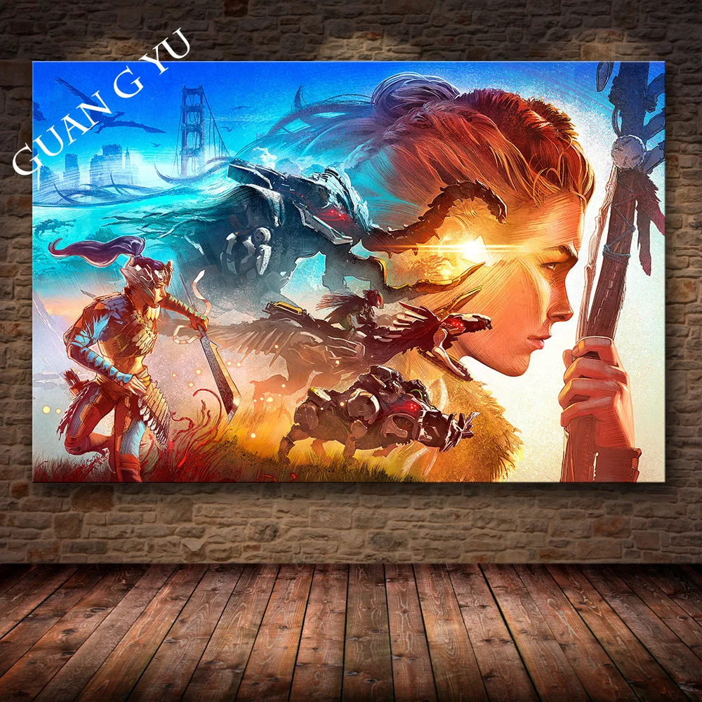 Horizon Zero Dawn Game Artwork Posters and Prints Wall art Decorative Picture Canvas Painting For Kids Living Room Home Decor 03
Horizon Zero Dawn Game Artwork Posters and Prints Wall art Decorative Picture Canvas Painting For Kids Living Room Home Decor 03