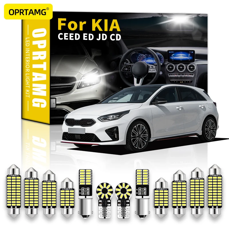 OPRTAMG Interior LED For KIA CEED ED JD CD 2006-2016 2017 2018 2019 2020 2021 2022 Canbus Vehicle Indoor Dome Light Kit No Error
OPRTAMG Interior LED For KIA CEED ED JD CD 2006-2016 2017 2018 2019 2020 2021 2022 Canbus Vehicle Indoor Dome Light Kit No Error