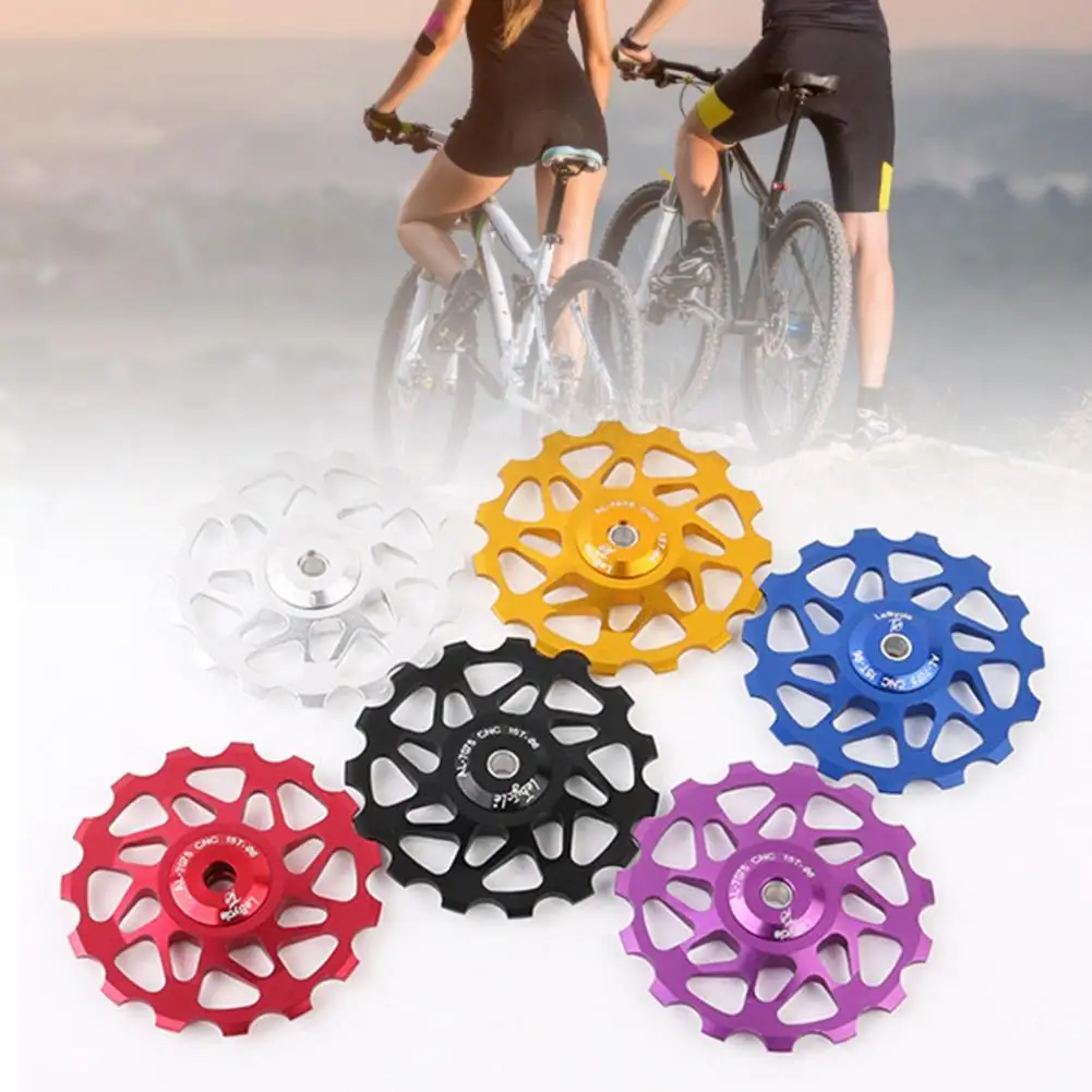 

Lebycle 11T 13T 15T Stable Rear Derailleur Wheel CNC Machining Reduce Friction Accessories Reliable Bike Pulley Wheel