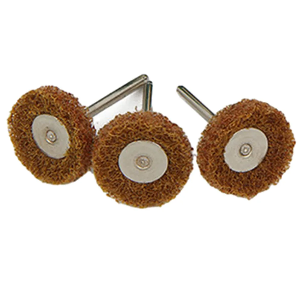 Durable Abrasive Wheel Brush Wire 12pcs 35mm Shank 50*25mm Accessories Brushed Cloth Fiber Wheel Grinding Tool
Durable Abrasive Wheel Brush Wire 12pcs 35mm Shank 50*25mm Accessories Brushed Cloth Fiber Wheel Grinding Tool