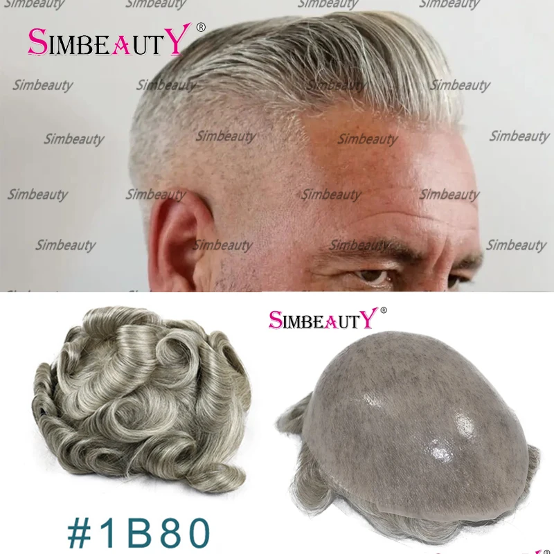 Ultra Super Thin Durable Skin Vlooped 0.04mm-0.05mm Natural Hairline Toupee 100% Indian Human Hair Grey Color 8x10 Pu Base Hair
Ultra Super Thin Durable Skin Vlooped 0.04mm-0.05mm Natural Hairline Toupee 100% Indian Human Hair Grey Color 8x10 Pu Base Hair