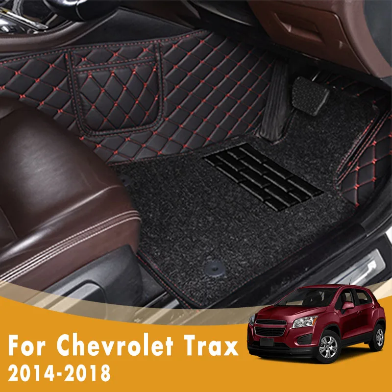 RHD Car Floor Mats For Chevrolet Trax 2018 2017 2016 2015 2014 Luxury Double Layer Wire Loop Custom Auto Rugs Automobile Carpet
RHD Car Floor Mats For Chevrolet Trax 2018 2017 2016 2015 2014 Luxury Double Layer Wire Loop Custom Auto Rugs Automobile Carpet