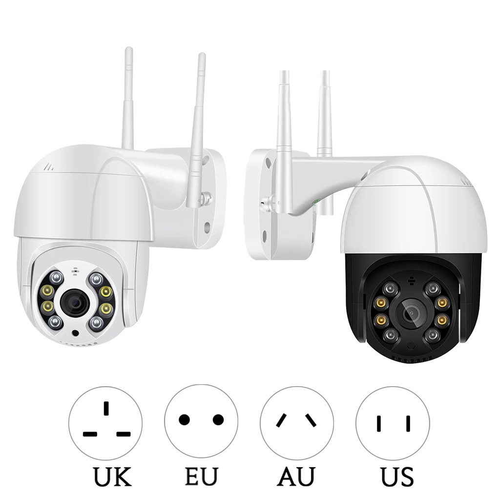 Wireless Camera Outdoor WiFi Detector Smart Human Detection Device with Cloud Storage White EU Plug 1080P 2MP
Wireless Camera Outdoor WiFi Detector Smart Human Detection Device with Cloud Storage White EU Plug 1080P 2MP