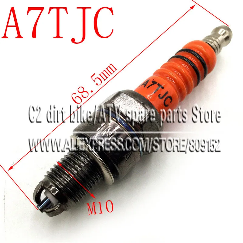 Свеча зажигания A7TJC для мотоцикла GY6 50cc 70cc 90cc 110cc 125cc ATV 50 125 150cc мопед скутер с тремя электродами
Свеча зажигания A7TJC для мотоцикла GY6 50cc 70cc 90cc 110cc 125cc ATV 50 125 150cc мопед скутер с тремя электродами