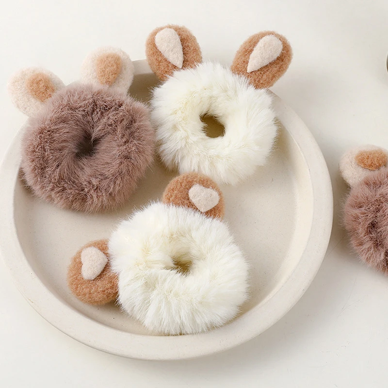 Lovely Bunny Ears Animal Rubber Bands Elastic Hair Bands Headwear Imitation Rabbit Fur Hair Rope Hairbands Hair Accessories
Lovely Bunny Ears Animal Rubber Bands Elastic Hair Bands Headwear Imitation Rabbit Fur Hair Rope Hairbands Hair Accessories