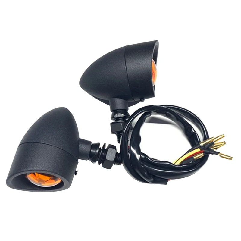 1 Pair Motorcycle Amber Turn Signals Indicator Lights Motorcycle Vintage Turn Signal Universal for Motorcycles
1 Pair Motorcycle Amber Turn Signals Indicator Lights Motorcycle Vintage Turn Signal Universal for Motorcycles