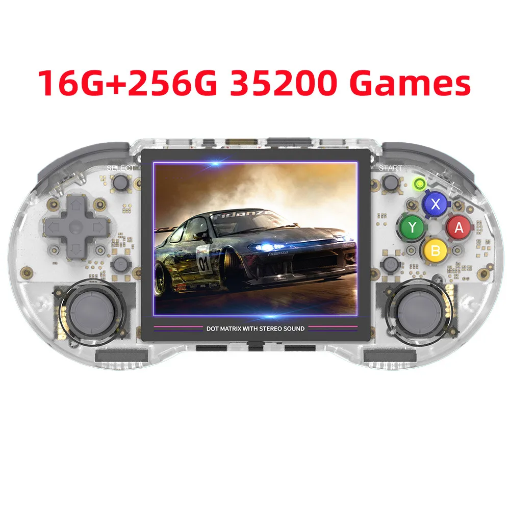 RG353PS 3.5inch IPS Handheld Game Console 16G+256G Built-in 35200 Games 3500mAh 2.4G/5G Wireless Game Controller Gamepad
RG353PS 3.5inch IPS Handheld Game Console 16G+256G Built-in 35200 Games 3500mAh 2.4G/5G Wireless Game Controller Gamepad