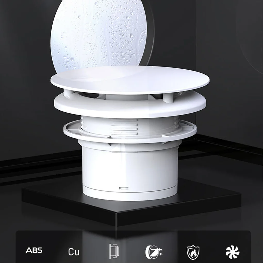 Kitchen Bathroom Toilet Air Ventilator Low-Noise Improvement Exhaust Fan Plastic Vent Ventilation Extractor With 4 Inch Outlet
Kitchen Bathroom Toilet Air Ventilator Low-Noise Improvement Exhaust Fan Plastic Vent Ventilation Extractor With 4 Inch Outlet