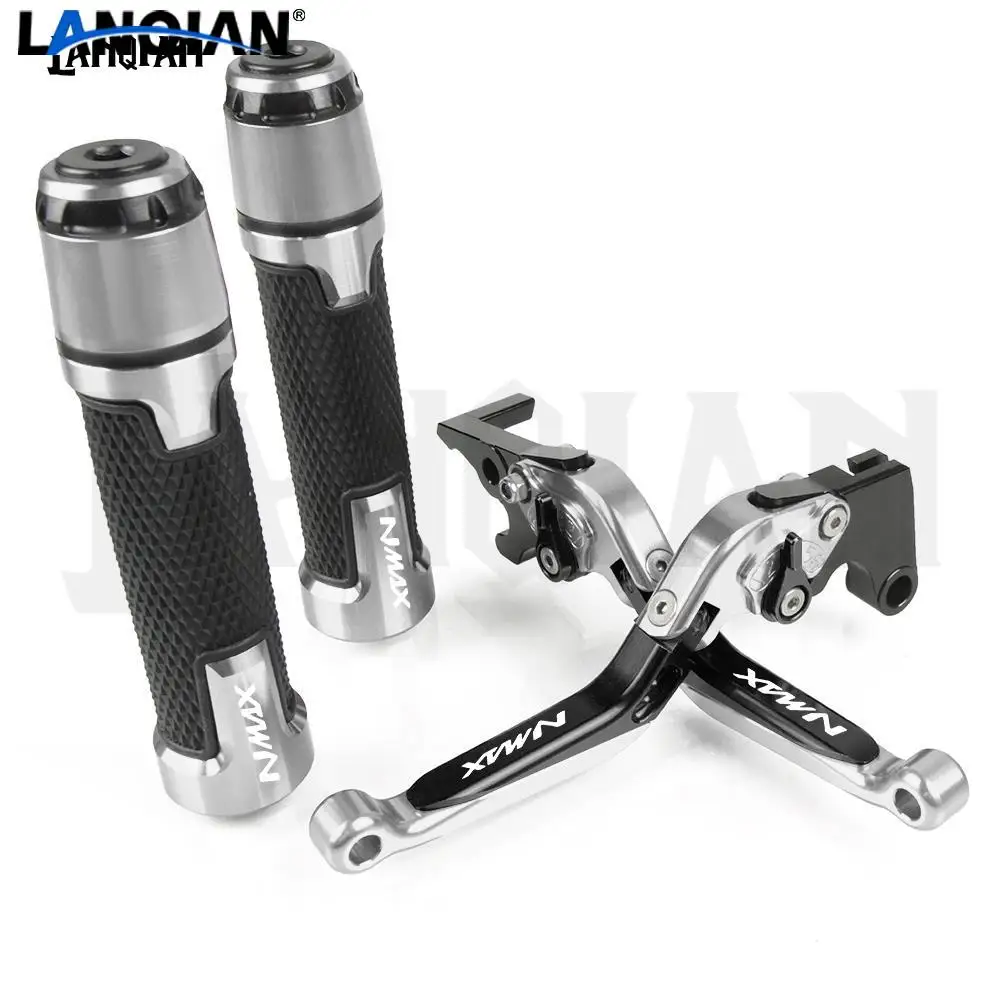 For Yamaha NMAX 125 NMAX 155 Motorcycle CNC Extendable Brake Clutch Lever & 7/8 22MM Handlebar Grips N-MAX 125 155 Accessories
For Yamaha NMAX 125 NMAX 155 Motorcycle CNC Extendable Brake Clutch Lever & 7/8 22MM Handlebar Grips N-MAX 125 155 Accessories