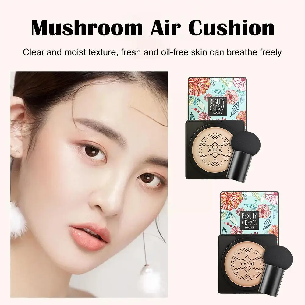 Mushroom Air Cushion Natural Concealer Isolation Small Perfume Mushroom cream Foundation Head Cream liquid Foundation Bb
Mushroom Air Cushion Natural Concealer Isolation Small Perfume Mushroom cream Foundation Head Cream liquid Foundation Bb