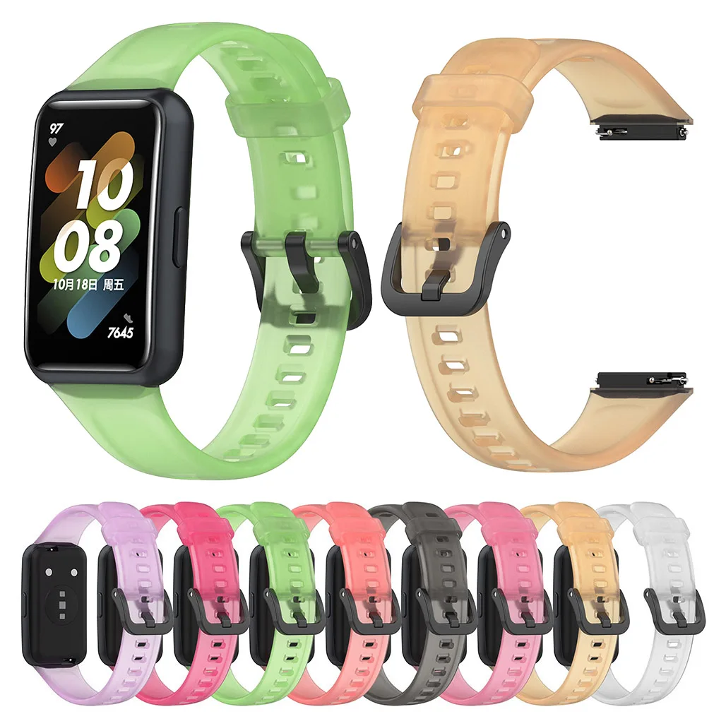 Прозрачный ремешок из ТПУ для Huawei Honor Band 6, браслет для Huawei Band 6
Прозрачный ремешок из ТПУ для Huawei Honor Band 6, браслет для Huawei Band 6