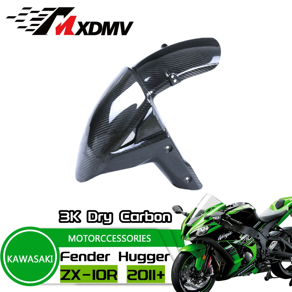For Kawasaki ZX-10R ZX10R 2011 - 2018 2019 2020 2021 ZX6R H2 H2R Z800 Z1000 Motorcycle Modified 3K Carbon Fiber Front Fender
For Kawasaki ZX-10R ZX10R 2011 - 2018 2019 2020 2021 ZX6R H2 H2R Z800 Z1000 Motorcycle Modified 3K Carbon Fiber Front Fender
