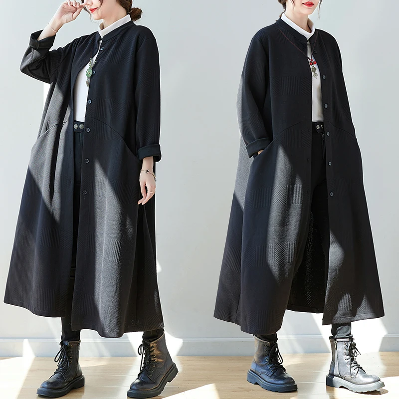 SuperAen Women's Long Windbreaker Coat Casual Coat 2022 Oversize Cardigan Coat Autumn and Winter Long Coat
SuperAen Women's Long Windbreaker Coat Casual Coat 2022 Oversize Cardigan Coat Autumn and Winter Long Coat