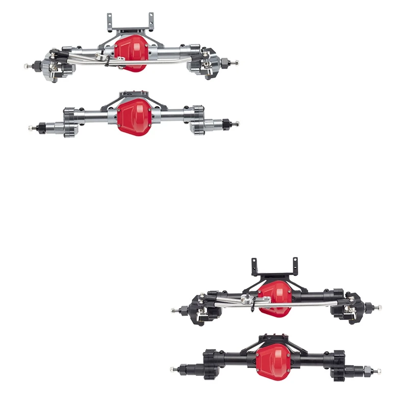 CNC Metal Front And Rear Portal Axle Set For 1/10 RC Rock Crawler Car Axial SCX10 I II 90046 90047 Upgrade 
CNC Metal Front And Rear Portal Axle Set For 1/10 RC Rock Crawler Car Axial SCX10 I II 90046 90047 Upgrade