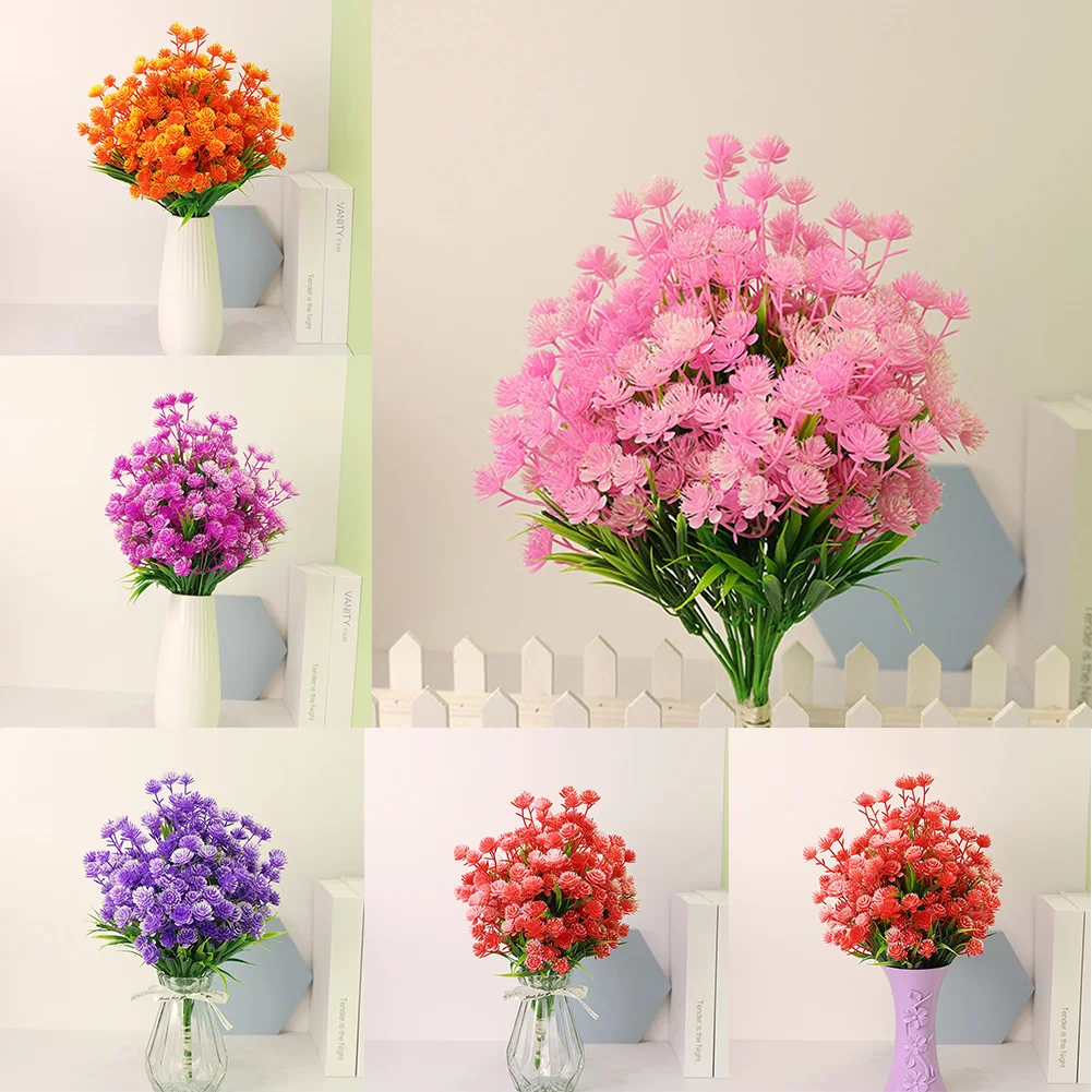 Fake Artificial Flowers Outdoor For Decoration UV Resistant No Fade Faux Plastic Plants Garden Porch Window Kitchen Office Table
Fake Artificial Flowers Outdoor For Decoration UV Resistant No Fade Faux Plastic Plants Garden Porch Window Kitchen Office Table