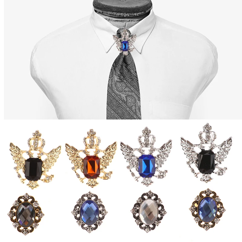 Fashion Rudder Eagle Tie Buckle Hoop Rhinestone Fixed Metal Shirt Necktie Clips Decoration Jewelry For Men Accessories
Fashion Rudder Eagle Tie Buckle Hoop Rhinestone Fixed Metal Shirt Necktie Clips Decoration Jewelry For Men Accessories