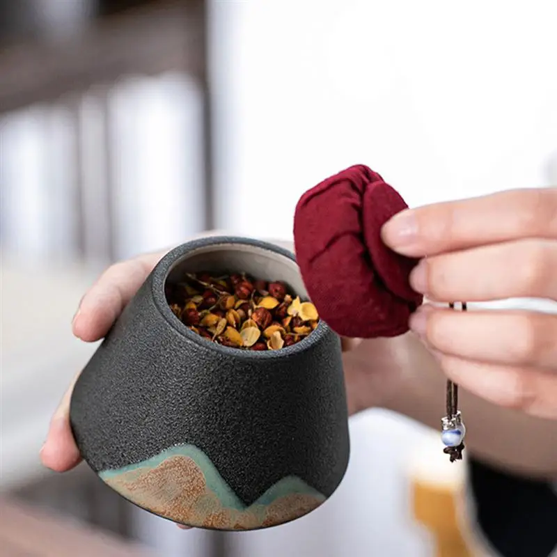 Household Tea Caddy Tea Storage Jar Office Tea Container Desktop Tea Jar Adornment
Household Tea Caddy Tea Storage Jar Office Tea Container Desktop Tea Jar Adornment
