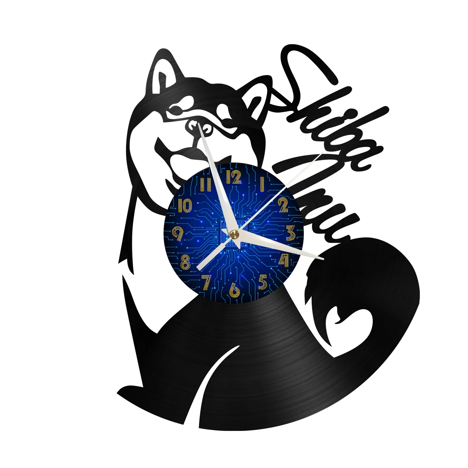 SHIBA INU Dog Theme 12 Inch Vinyl Record Wall Clock Battery Operated Silent Non-Ticking
SHIBA INU Dog Theme 12 Inch Vinyl Record Wall Clock Battery Operated Silent Non-Ticking