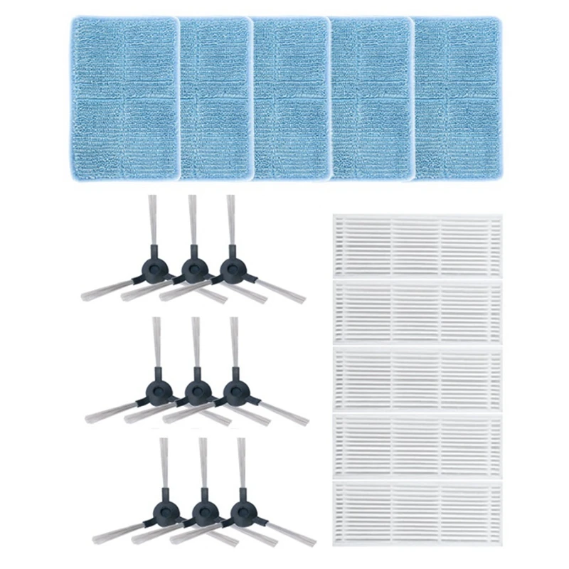 19 шт., запасные части для робота-пылесоса Midea 
19 шт., запасные части для робота-пылесоса Midea