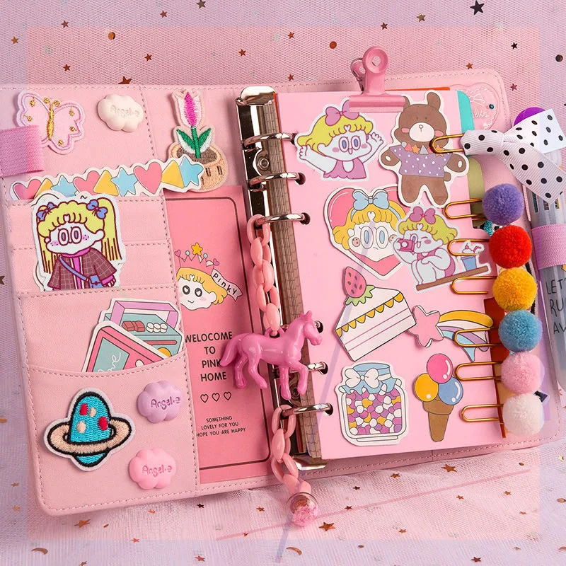 142Pcs Kawaii PU Leather Budget Binder Cash Envelopes System Set Notebook for Money Budget Saving Bill Organizer Binder Planner
142Pcs Kawaii PU Leather Budget Binder Cash Envelopes System Set Notebook for Money Budget Saving Bill Organizer Binder Planner