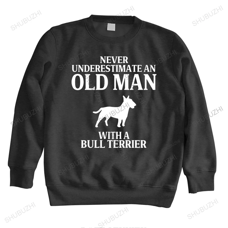 men autumn cotton hoody black print sweatshirt Never Underestimate An Old Man with A Bull Terrier Dad unisex autumn hoodies
men autumn cotton hoody black print sweatshirt Never Underestimate An Old Man with A Bull Terrier Dad unisex autumn hoodies