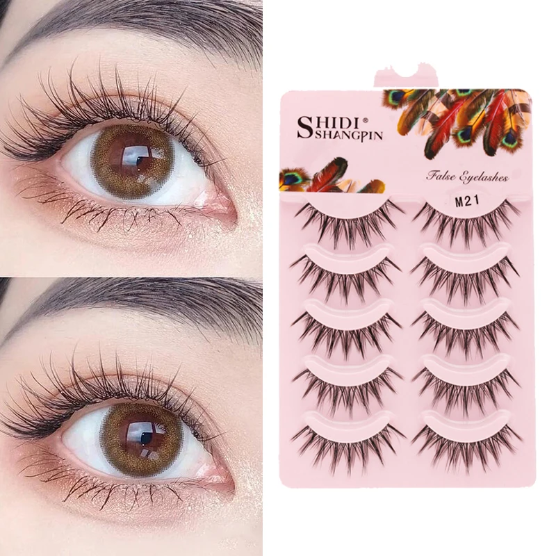 Eye Makeup Accessories 5 Pairs Cos Cross False Eyelashes Lash Extension 3D Bunch Japanese Fairy Little Devil Cosplay Makeup
Eye Makeup Accessories 5 Pairs Cos Cross False Eyelashes Lash Extension 3D Bunch Japanese Fairy Little Devil Cosplay Makeup