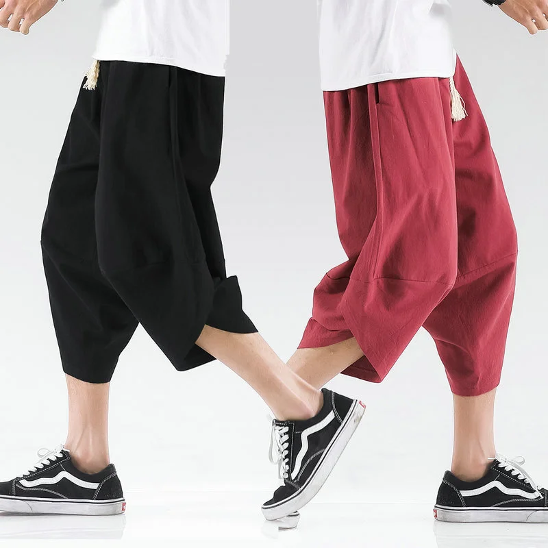 Streetwear Cross Pants Men’s Harajuku Casual Harem Pants Male Baggy High Quality Jogger Sweatpants Woman Large Size Summer M-5XL
Streetwear Cross Pants Men’s Harajuku Casual Harem Pants Male Baggy High Quality Jogger Sweatpants Woman Large Size Summer M-5XL